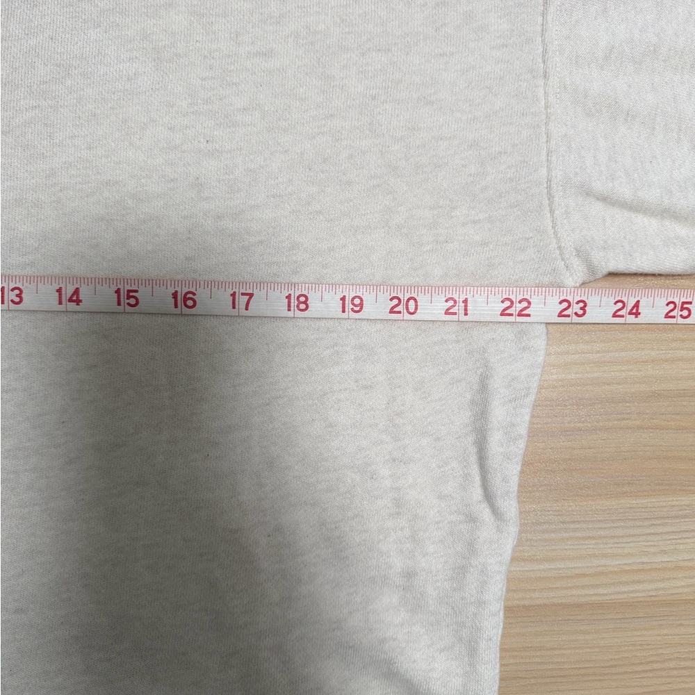 Aerie Womens XS Pullover Hoodie Sweatshirt Casual Lounge V-Neck Cream NWT - Picture 7 of 10